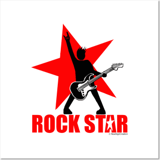 Rock Star Posters and Art